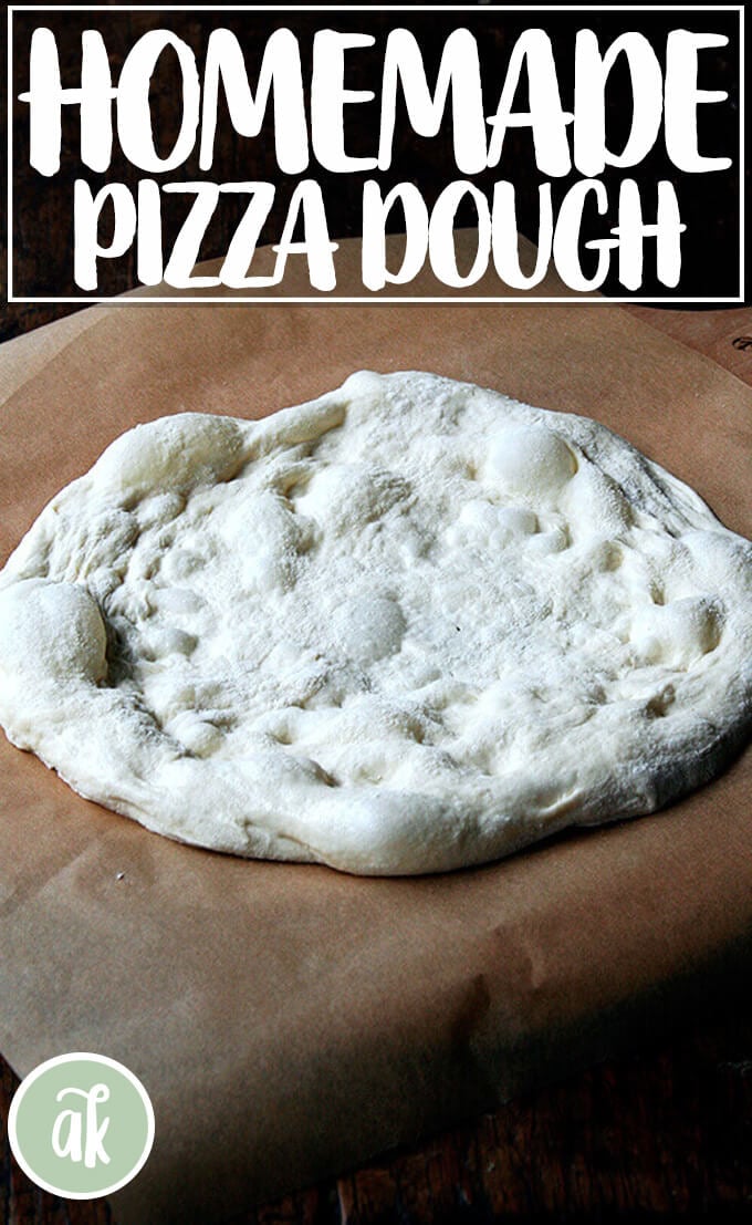 Simple, 4-Ingredient Homemade Pizza Dough | Alexandra's Kitchen