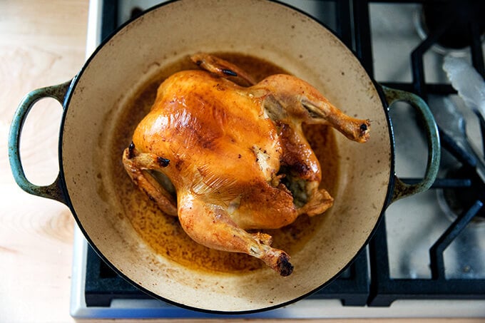 how to roast a whole chicken