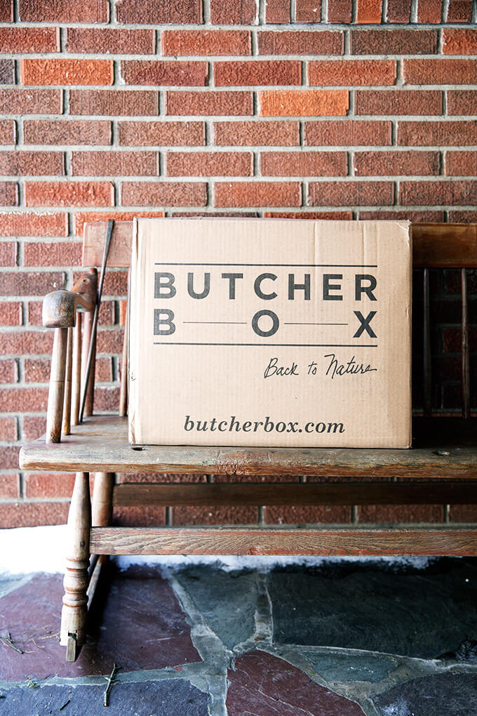 Butcher Box box, delivered