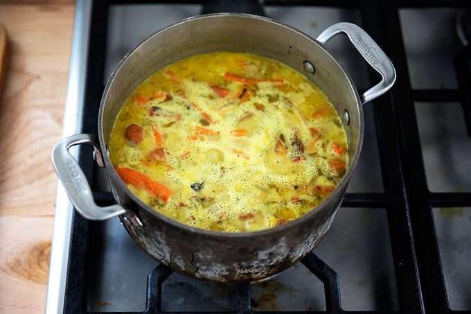 Curried Carrot-Ginger Soup