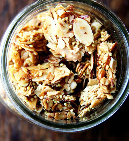 coconut oil granola