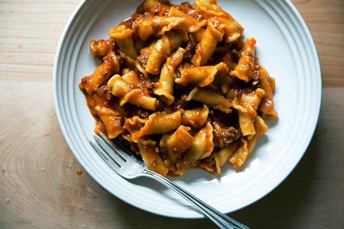 Instant pot pasta online meat sauce