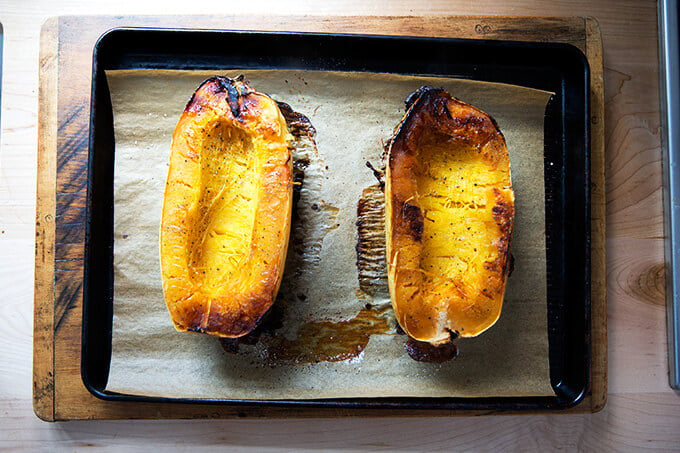 roasted spaghetti squash