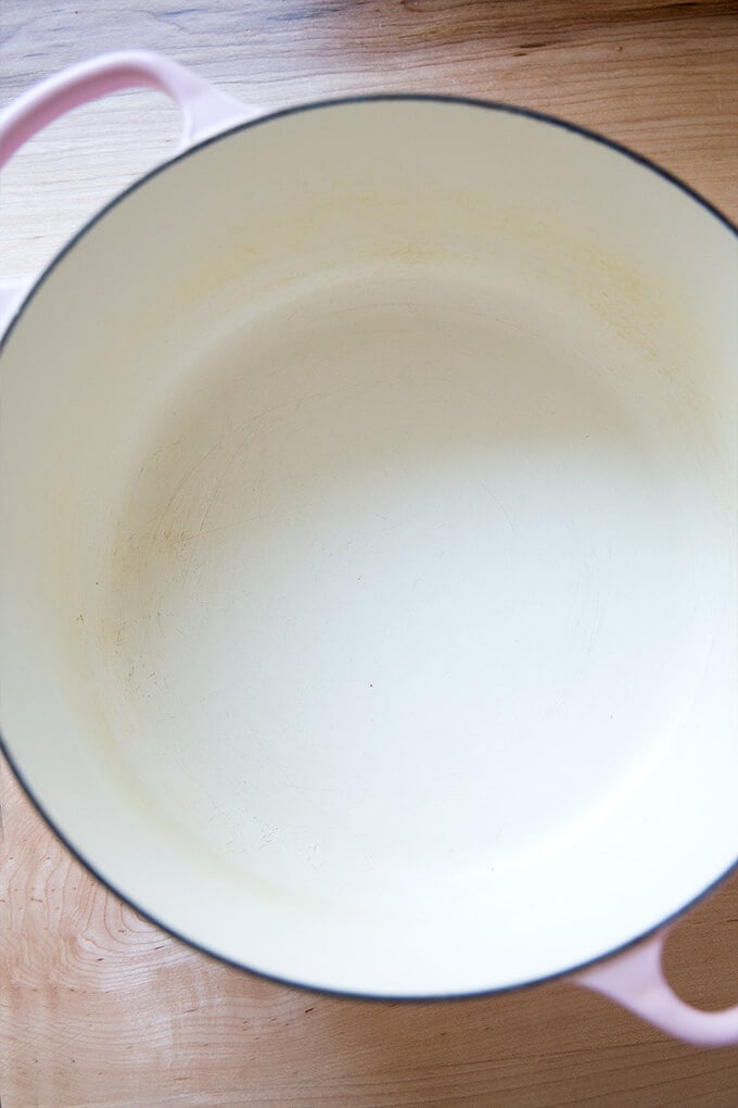 How to Care for and Clean Enameled Cast Iron