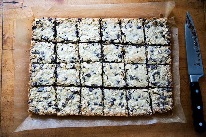 cut oat bars