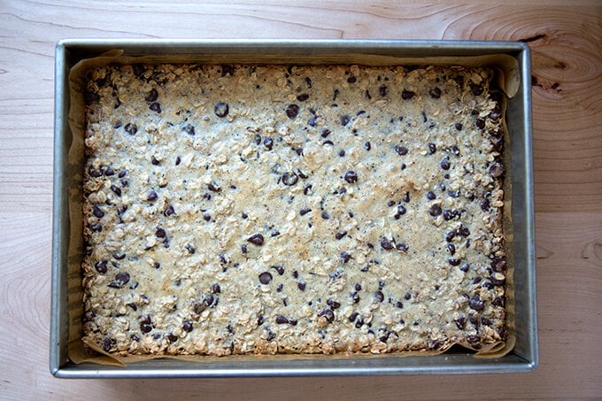 just baked oat bars