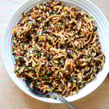 Addictive Carrot-Quinoa Salad with Lemon-Tahini Dressing-image