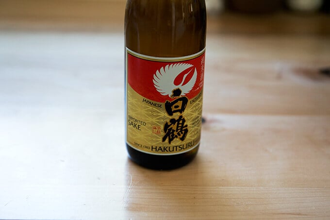 Sake, for steaming