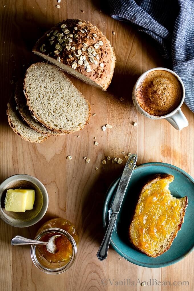 Vanilla & Bean's Oatmeal Maple Bread