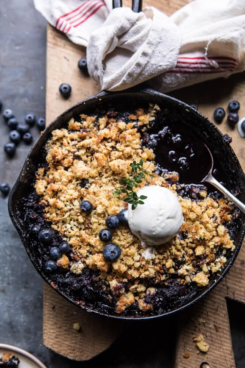 Half Baked Harvest's Blueberry Brown Betty
