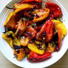 4-Ingredient Balsamic Roasted Mini Peppers-image