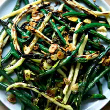 Blistered Green Beans -image