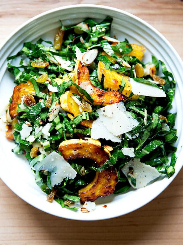 Best Fall Salad Recipe with Delicata Squash - Alexandra's Kitchen
