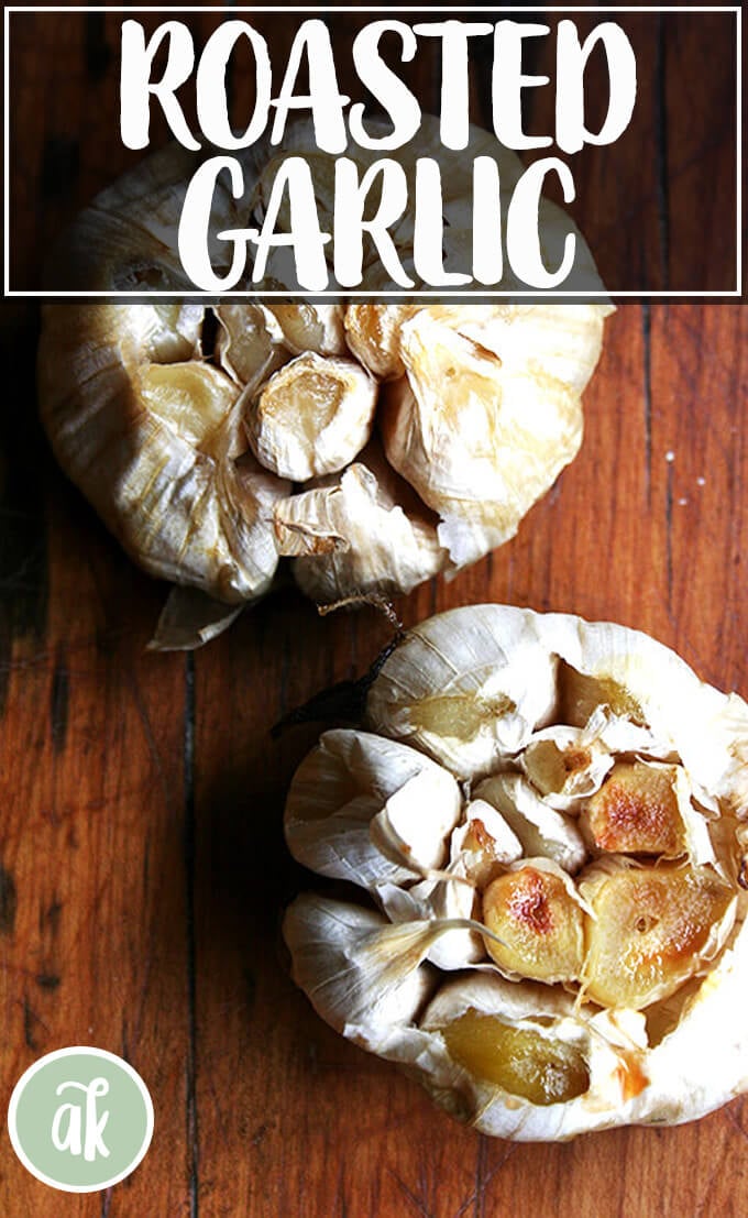 How to Roast a Whole Head of Garlic | Alexandra's Kitchen