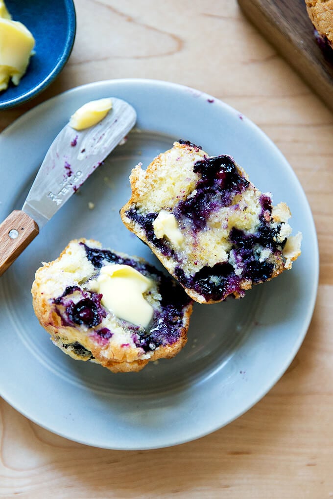 Blueberry Lemon Muffin Tops Recipe - dobbernationLOVES