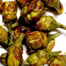 Super-Easy, Pan-Roasted Baby Artichokes-image