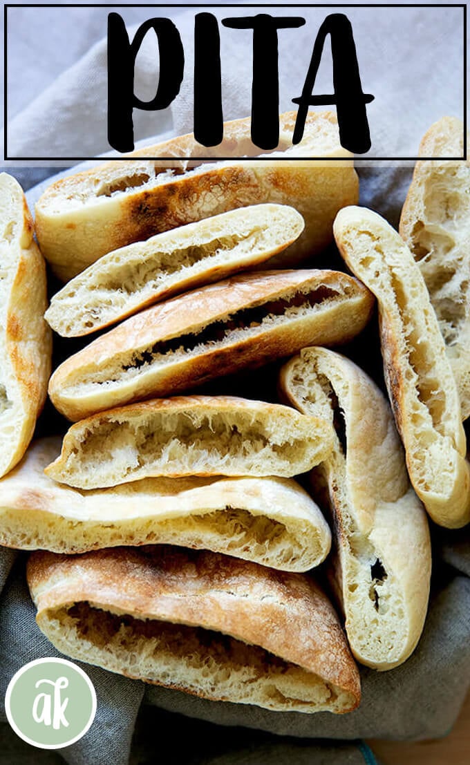 How to Make Fresh Homemade Pita Bread | Alexandra's Kitchen