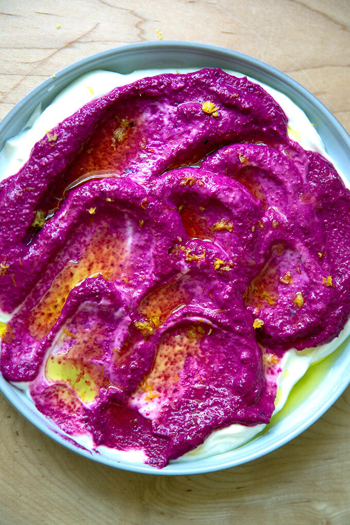 Raw Beet Dip with Greek Yogurt | Alexandra's Kitchen