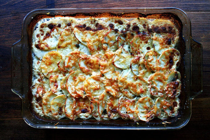 Alice Waters's Potato Gratin. 