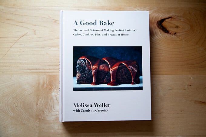 A Good Bake cookbook.
