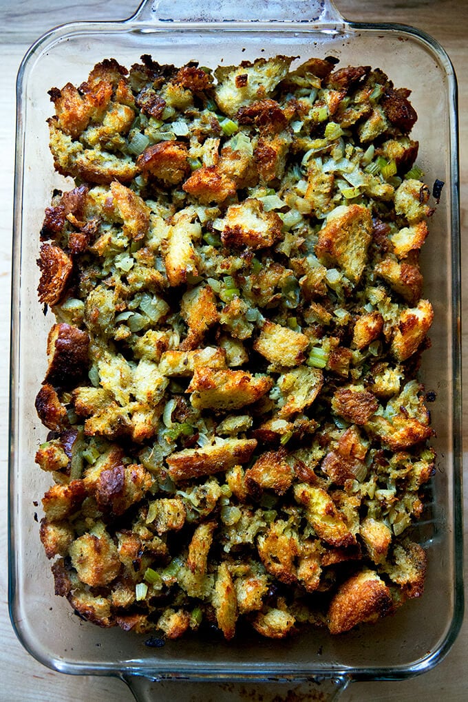 Stovetop Stuffing (quick, easy, homemade) - Two Kooks In The Kitchen