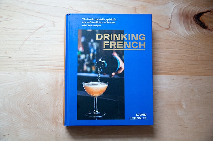 Drinking French cookbook.