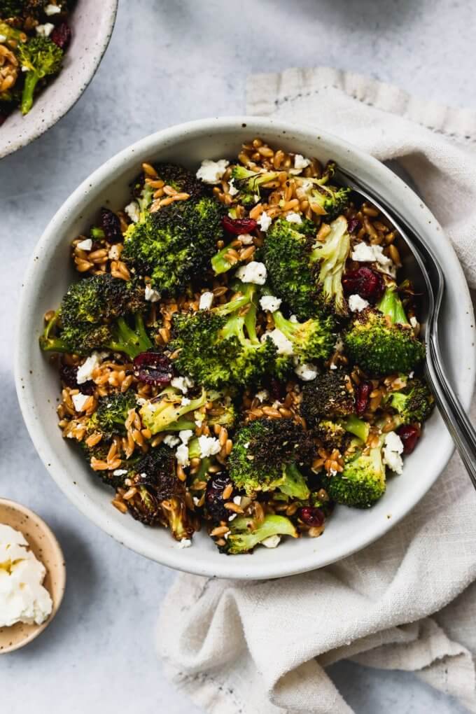 Roasted Broccoli Salad