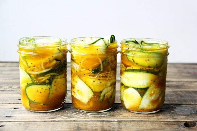 zucchini pickles