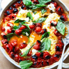 Baked Feta with Cherry Tomatoes