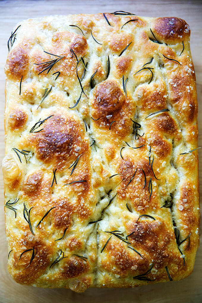 Rosemary Thyme No-Knead Dutch Oven Bread - Pinch me, I'm eating