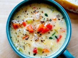 Vermont Cheddar Cheese Soup (Vegetarian)