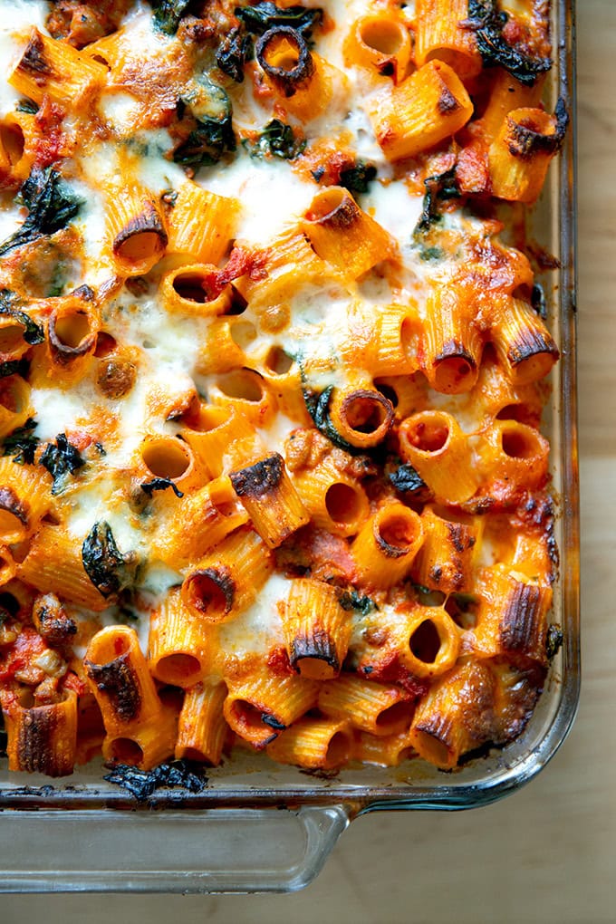 Simple Baked Pasta (To Bake Now, To Bring to a Friend, To Save for Later)