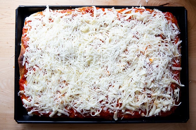 Sicilian Pizza - Closet Cooking