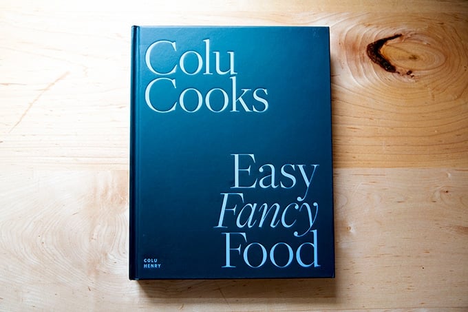 Colu Henry's latest book, Colu Cooks Easy Fancy Food