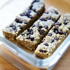 No-Bake Granola Bars (Gluten-Free, Vegan)