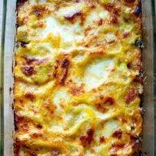 Butternut Squash Lasagna with Greens & Mushrooms (No-Boil Noodles)