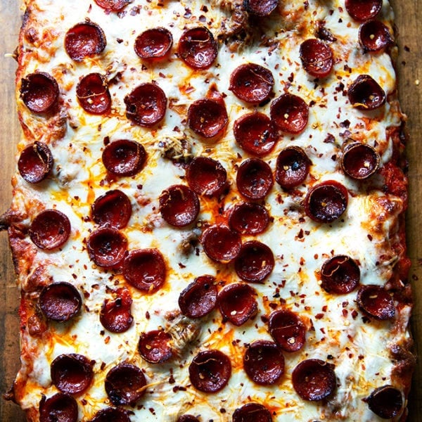 Perfect Pan Pizza - Seasons and Suppers