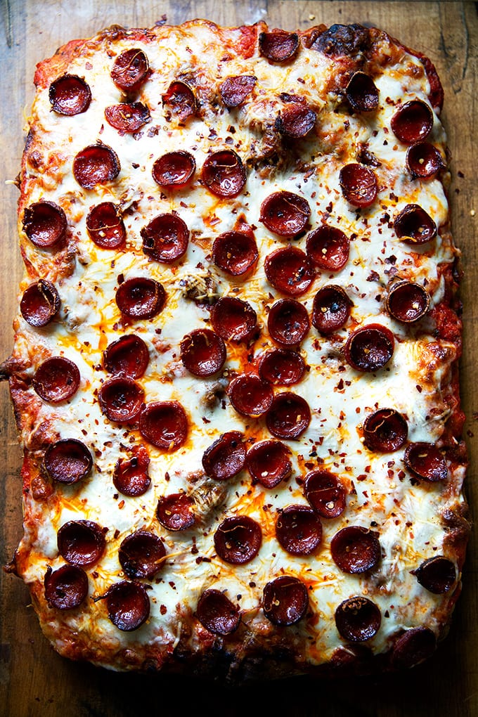 Sicilian Recipe Pizza