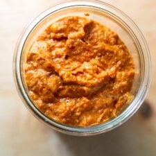 Easiest Homemade Romesco Sauce (No-Peel Peppers!)
