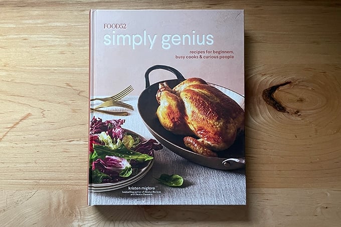 Simply Genius cookbook.