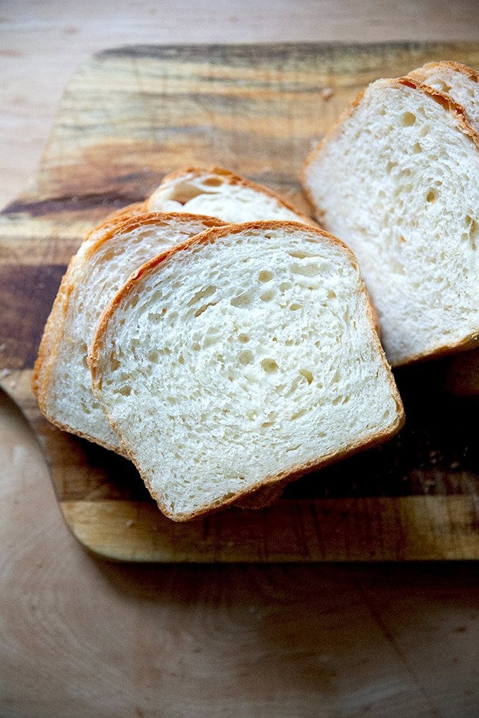 Simple Soft Sandwich Bread (6-Ingredients, No-Knead)