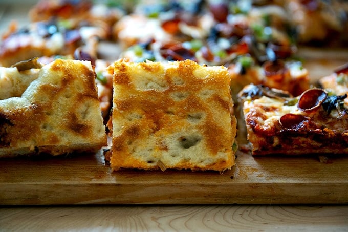 Sicilian Pizza - Grandbaby Cakes