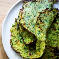 Zucchini Tortillas (4-Ingredients, Gluten-Free, Baked)-image