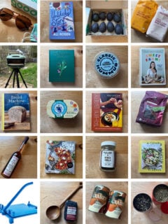 A montage of images of Mother's Day gift ideas.