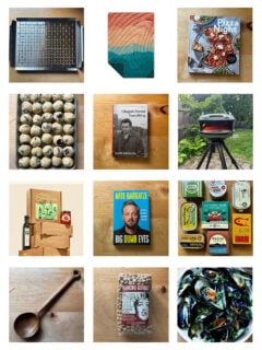A montage of Father's Day gift ideas.