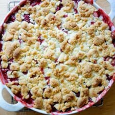 Strawberry-Rhubarb Crisp