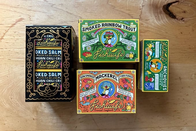 Fishwish tinned fish.