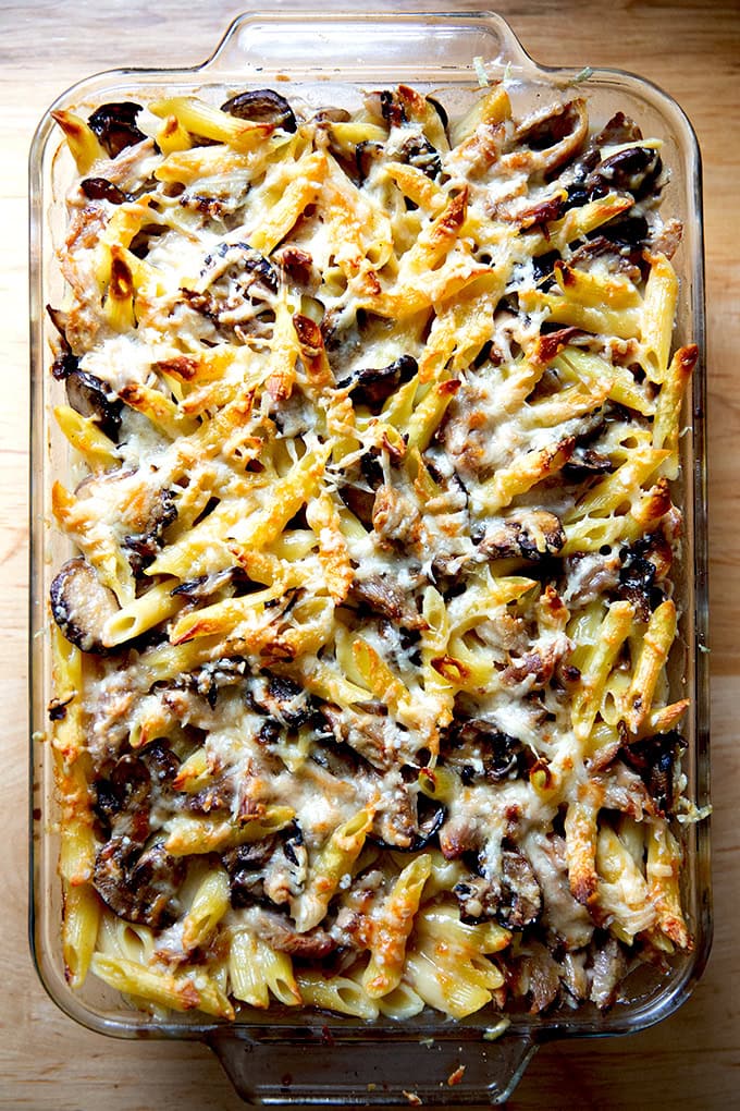 Just-baked Turkey Tetrazzini. - 38