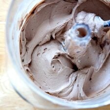 Chocolate Whipped Cream Cheese Frosting