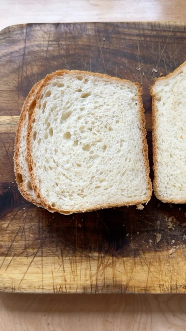 No-Knead Soft Sandwich Bread, for sandwiches, toast, and beyond 🍞🍞🥪🥪🎉🎉⁣
⁣
Friends, I’ve been making some sort of variation of this bread for about a year now. I’ve used olive oil in place of butter, all water, all milk, a little honey, a little sugar, and my family’s favorite version for sandwiches is this one, which calls for equal parts by weight milk and water, no sweetener, and melted butter 👍👍
⁣
It’s soft and sturdy, nicely sweetened but not sweet at all 🍞🍞
⁣
It takes no time to stir together and you can use more or less yeast depending on your time constraints. Find notes in the recipe on how to do so 🤗
⁣
For best results, use a scale to measure! 🙏🙏 Volume measures simply are not accurate. ⁣
⁣
Any comment below will have the recipe sent to your DMs 👇

Cloth bowl cover from @dotandarmy 💗
⁣
#bread #noknead #sandwich #toast